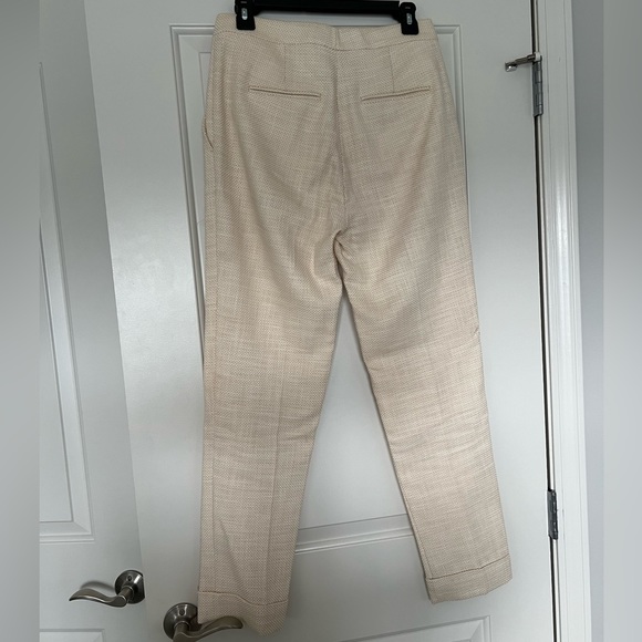 Ann Taylor Textured Ankle Work Pants - Picture 5 of 8